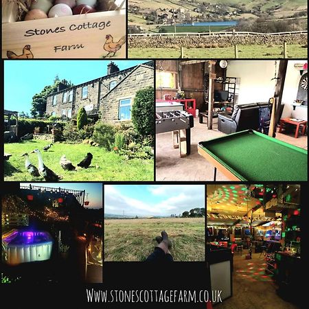 Stones Cottage Farm, Nr Haworth, Family Friendly, Work Friendly, Gaming Barn, Crafting, Free Wifi, Free Parking, Ev Point Oxenhope Eksteriør billede